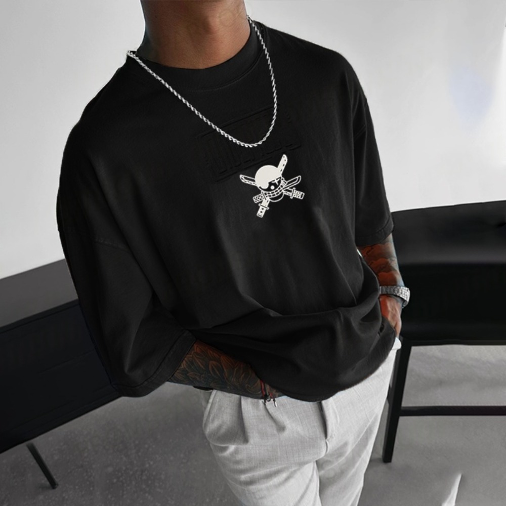 원피스 남성 티셔츠 로로노아 조로 여름과 가을 일본 애 - Summer Clothing Brands 리뷰 및 가격