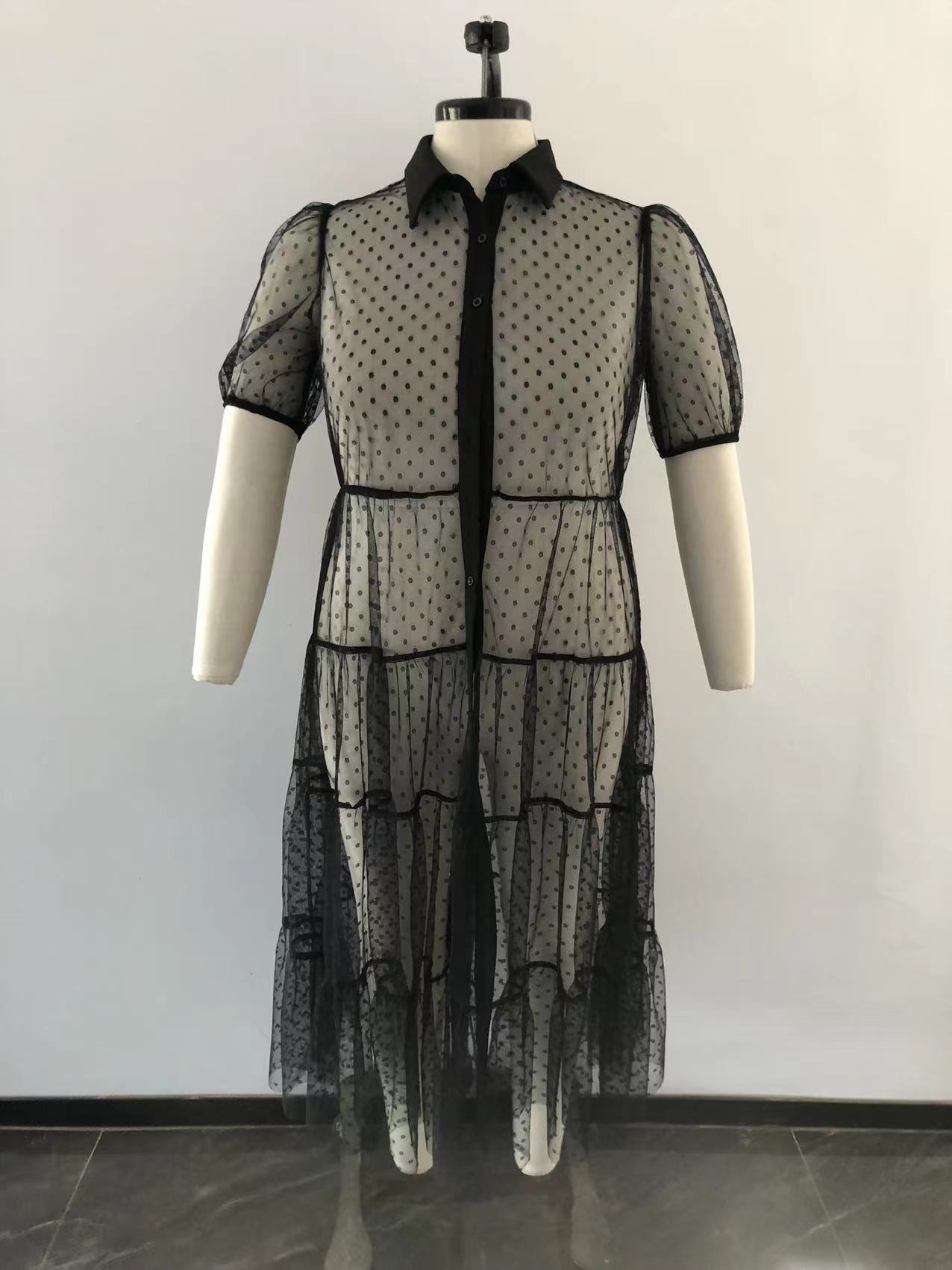 여성용 레이스 드레스, 플러스 사이즈 반팔 드레스, 여 - Summer Clothing Wholesale 리뷰 및 가격